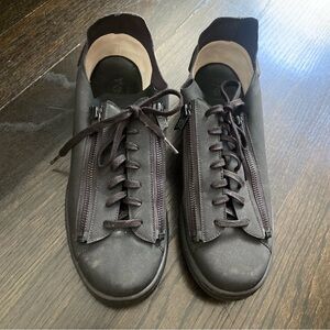 Y-3 Adidas Yohji Yamamoto Stan Smith Zip Black Sneakers